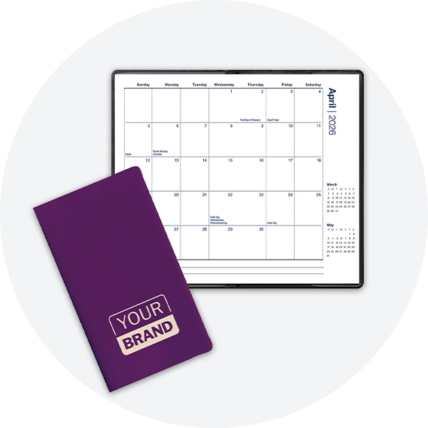 Monthly Pocket Calendars